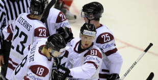 Latvijai pirmā uzvara