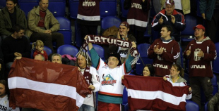 Latvijai pirmā uzvara