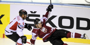 Latvija uzvar Austriju