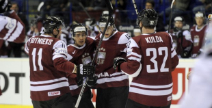 Latvija uzvar Austriju