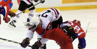 Latvija U20 - Krievija U18 2:5