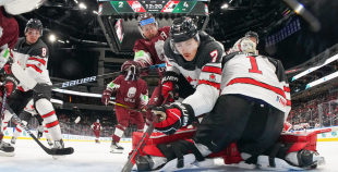 Latvijas U-20 izlase parāda raksturu un liek nodrebēt Kanādai