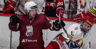 FOTO: Latvija U-18 - Baltkrievija U18 2:5