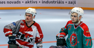 Latvijas inline hokeja izlase aizvada pirmo treniņu 