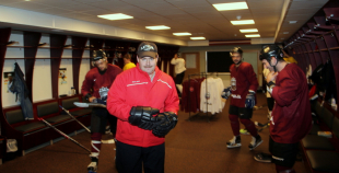 2016 Latvijas hokeja izlases treniņš