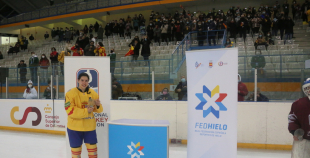 Latvijas sieviešu hokeja izlasei neveiksme pirmajā PČ spēlē