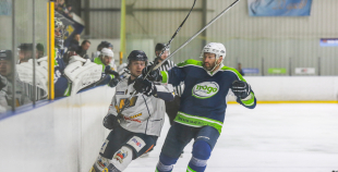 Fināls: 2. spēle: HK Mogo - HK Kurbads 3:2 PSM