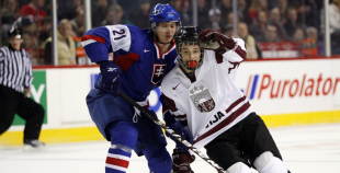 PČ: Latvija U20 - Slovākija U20 1:3