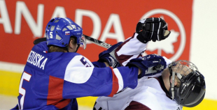 PČ: Latvija U20 - Slovākija U20 1:3