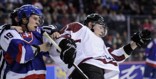 PČ: Latvija U20 - Slovākija U20 1:3