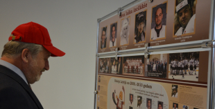 Jēkabpilī atklāta izstāde "Latvijas hokejam - 80"