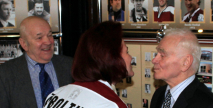 Saeimā atklāta izstāde „Latvijas hokejam - 80”