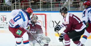 Pirmajā spēlē pret Krieviju minimāls zaudējums