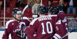 Latvijas izlase otrajā spēlē uzveic Franciju