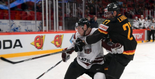 Latvija uzvar Vāciju