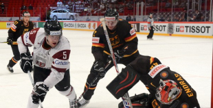 Latvija uzvar Vāciju