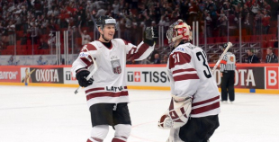 Latvija uzvar Vāciju