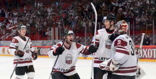 Latvija uzvar Vāciju