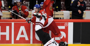 Latvija piedzīvo zaudējumu pret Čehiju