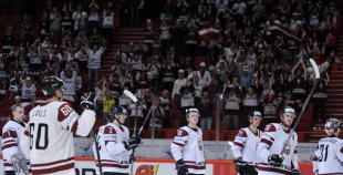 Latvija piedzīvo zaudējumu pret Čehiju