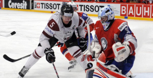 Latvija ar 0:3 piekāpjas norvēģiem