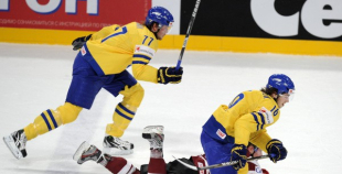 Latvija čempionātu pabeidz ar zaudējumu zviedriem