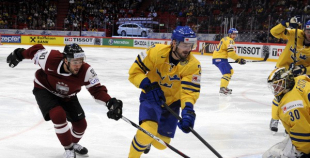 Latvija čempionātu pabeidz ar zaudējumu zviedriem