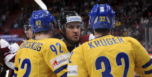 Latvija čempionātu pabeidz ar zaudējumu zviedriem