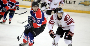 Latvijas U20 izlase uzveic "Liepājas Metalurgu"