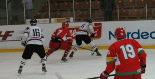 Latvijas U-20 hokejisti Žoltoka kausā zaudē baltkrievijas vienaudžiem