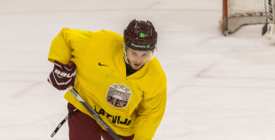 FOTO: Latvijas U-20 izlases treniņš (03.12)