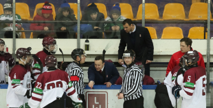 FOTO: Latvija U-18 - Austrija U-18 (4:0)