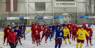 FOTO: Latvijas U-20 izlases treniņš (03.12)