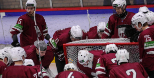 FOTO: Latvija U-18 - Baltkrievija U18 2:5