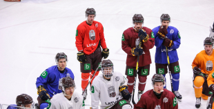 FOTO: Latvijas nacionālās izlases treniņš