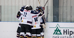 HS "Rīga/Prizma II" izcīna pirmo uzvaru čempionātā