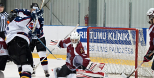 HS "Rīga/Prizma II" izcīna pirmo uzvaru čempionātā