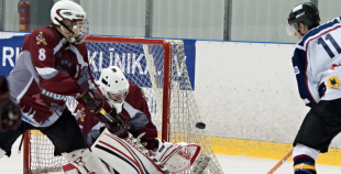 HS "Rīga/Prizma II" izcīna pirmo uzvaru čempionātā