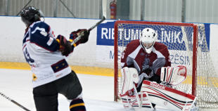 HS "Rīga/Prizma II" izcīna pirmo uzvaru čempionātā