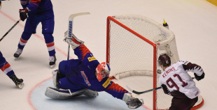 FOTO: Latvija - Koreja (5:0)