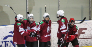 Latvijas U-16 hokejisti pirmajā mačā ar 5:3 uzveic Norvēģiju