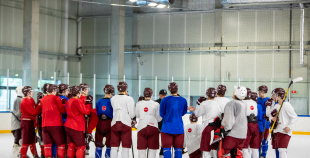 FOTO: Latvijas U-20 valstsvienība turpina gatavoties pasaules čempionātam