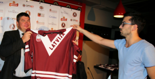 2016 Aizvadīta Latvijas izlašu preses konference, prezentēti valstsvienības jaunie pārbaudes spēļu krekli