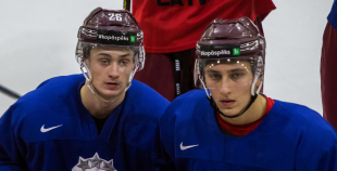 FOTO: Latvijas U-20 izlases treniņš (03.12)