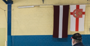 FOTO: U-9 sabraukums Ventspilī