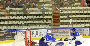 FOTO: Latvija - Kazahstāna (2:3 pēcspēles metienos)