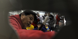 Hokeja izlases treniņš