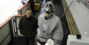 Hokeja izlases treniņš