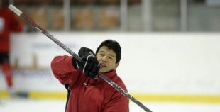 Hokeja izlases treniņš