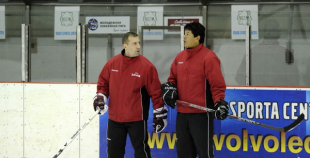 Hokeja izlases treniņš